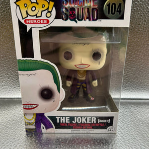 Funko Pop #104 Suicide Squad The Joker FRENLY BRICKS - Open 7 Days