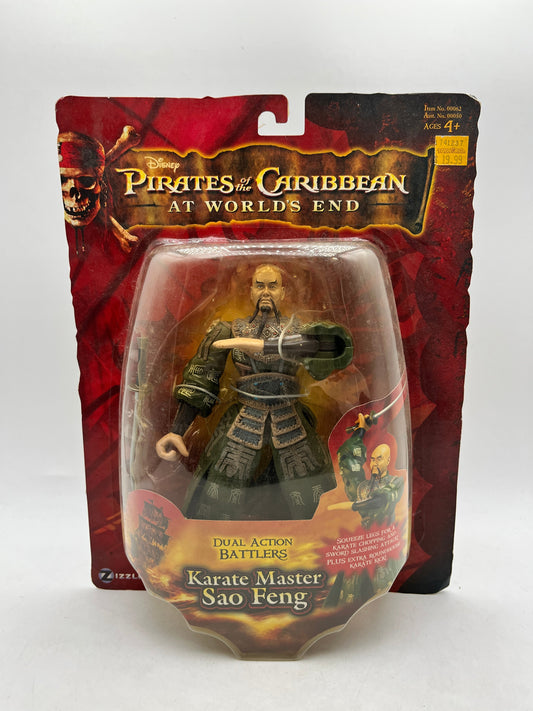 Zizzle Disney Pirates of the Caribbean - Karate Master Sao Feng - At Wrold's End - Sealed FRENLY BRICKS - Open 7 Days