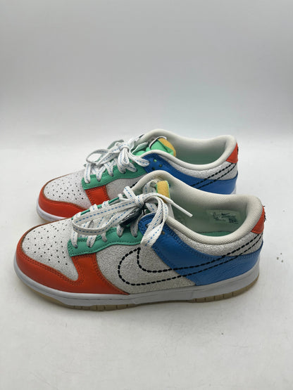Nike Dunk Low GS 101 White Black Safety Orange DX3363-100 Size 6Y / 7.5 Wmns - New Condition FRENLY BRICKS - Open 7 Days