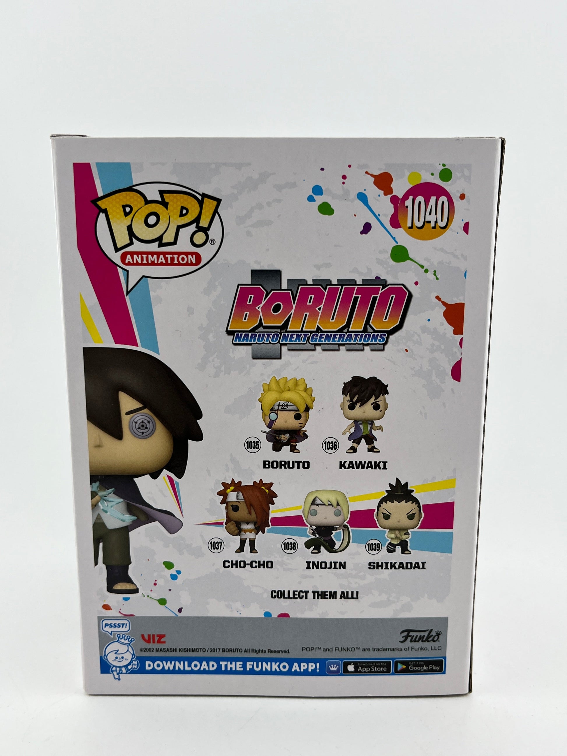 Funko POP! Animation Boruto - Saskue #1040 - Special Edition Vinyl Collectable FRENLY BRICKS - Open 7 Days