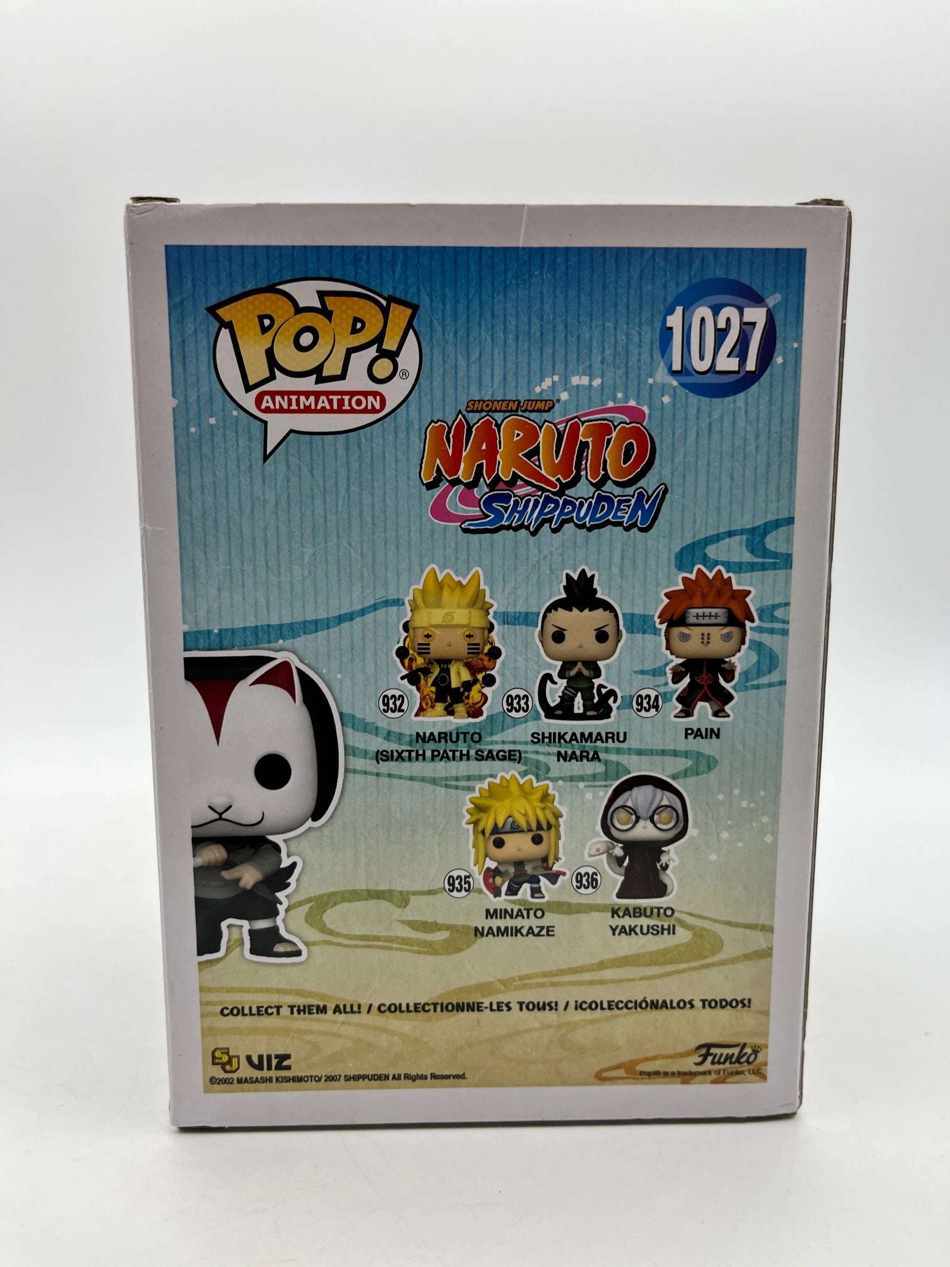 Funko POP! Animation Naruto Shippuden Anbu Itachi #1027 - Chase Special Edition FRENLY BRICKS - Open 7 Days