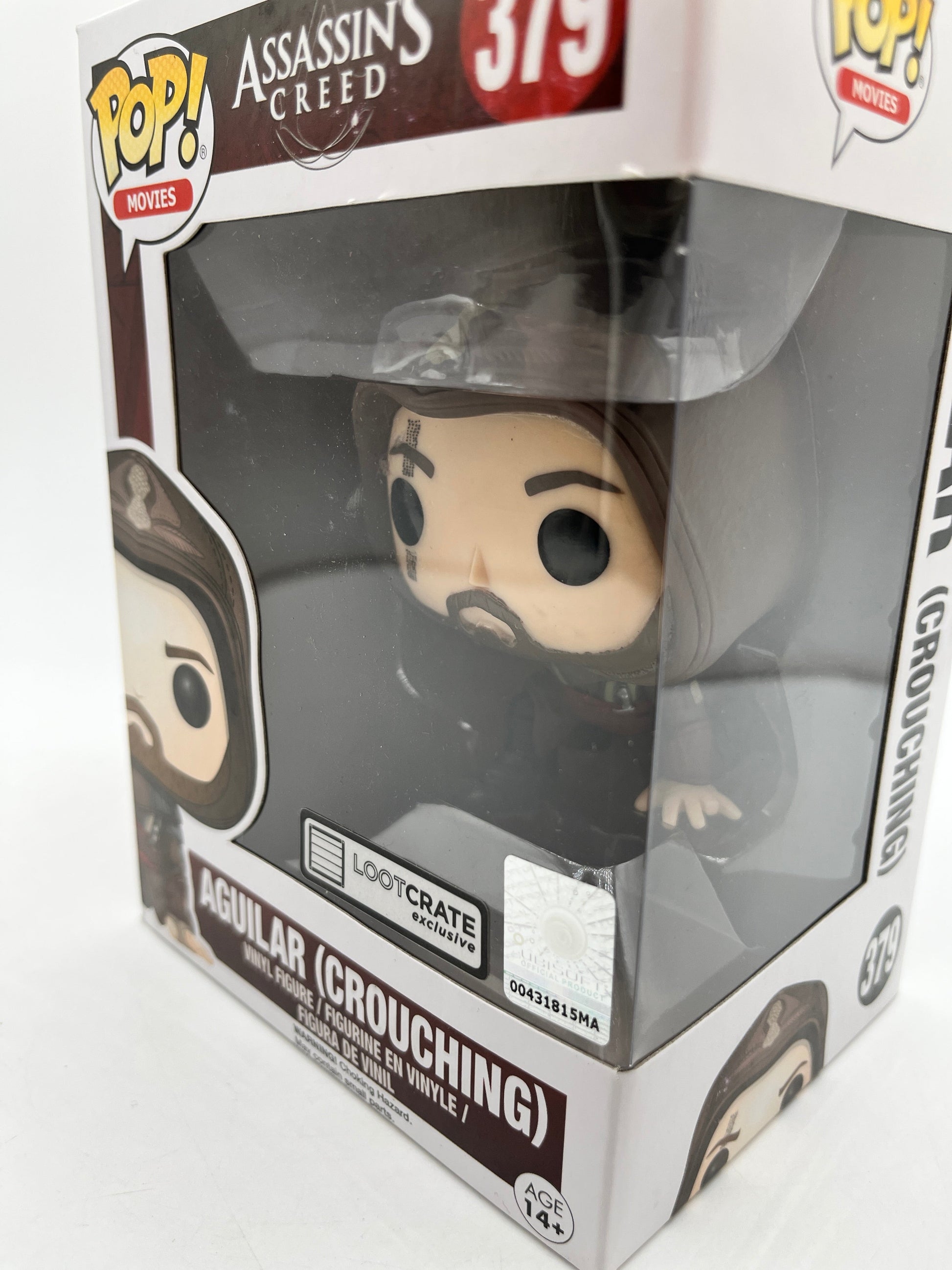 Funko POP! Movies Assassin’s Creed - Aguilar (Crouching) #379 - Ubisoft LootCrate Exclusive FRENLY BRICKS - Open 7 Days