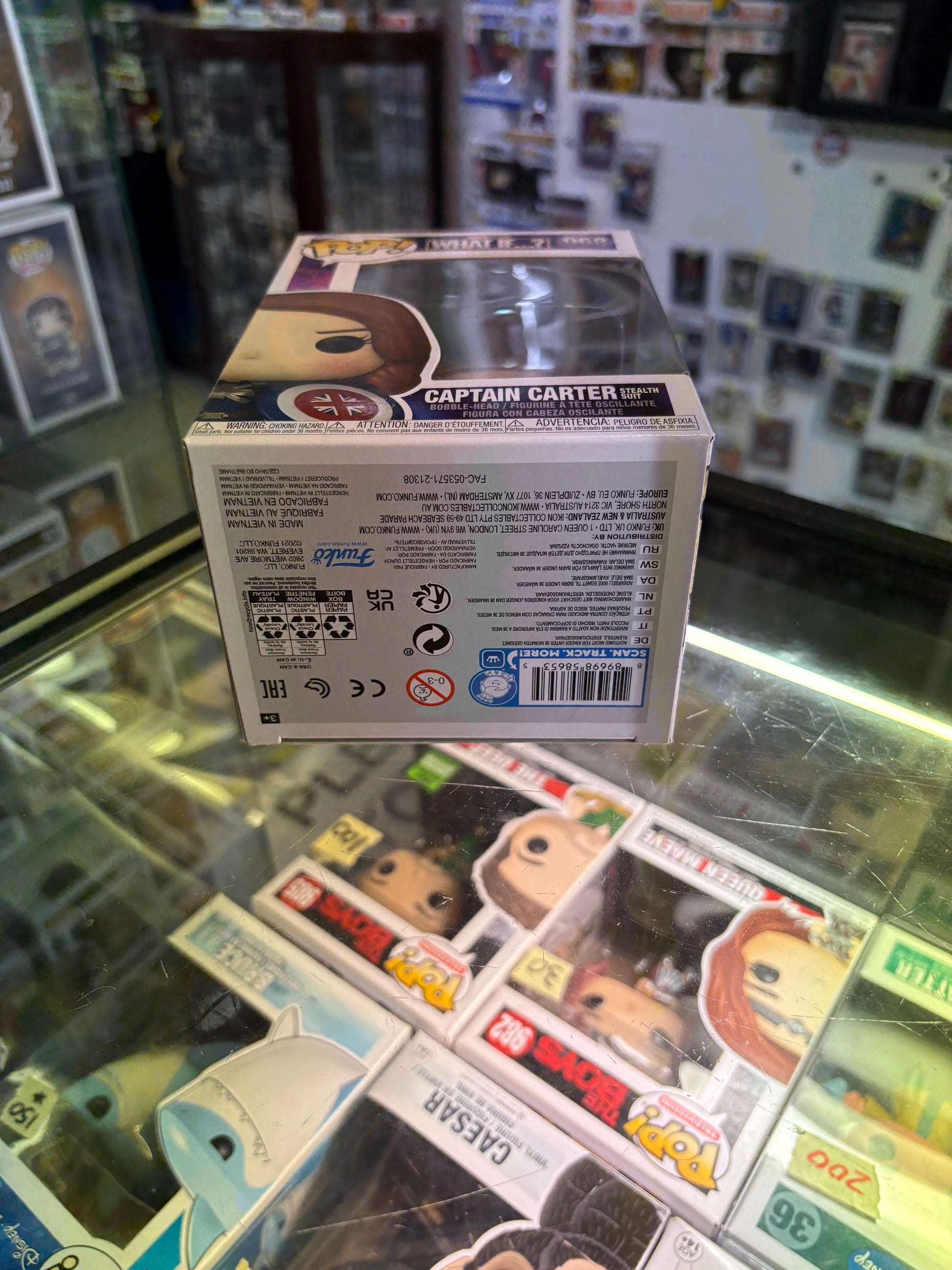 FUNKO Pop Vinyl Captain Carter #968 FRENLY BRICKS - Open 7 Days