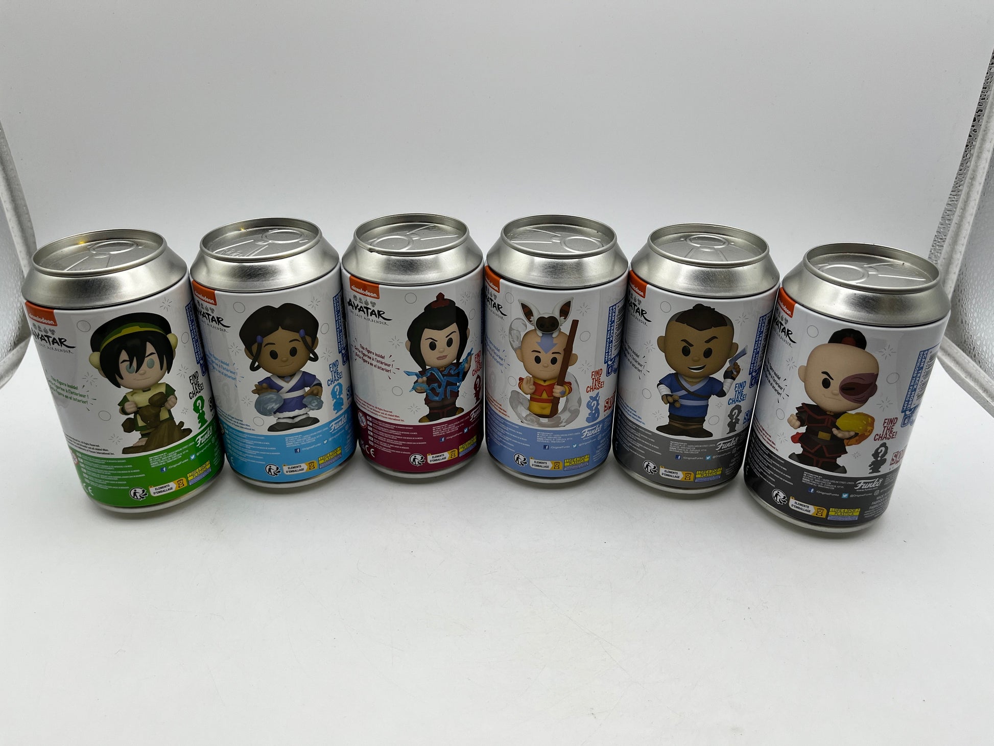 Funko Vinyl SODA Avatar: The Last Airbender 6-Pack with Cooler - Sealed Cans FRENLY BRICKS - Open 7 Days
