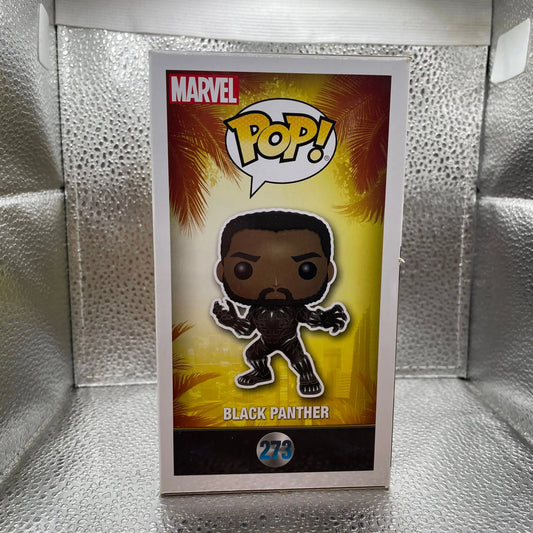 Funko Pop! Marvel Movies: Black Panther - Black Panther (273) Bobble Head GITD FRENLY BRICKS - Open 7 Days