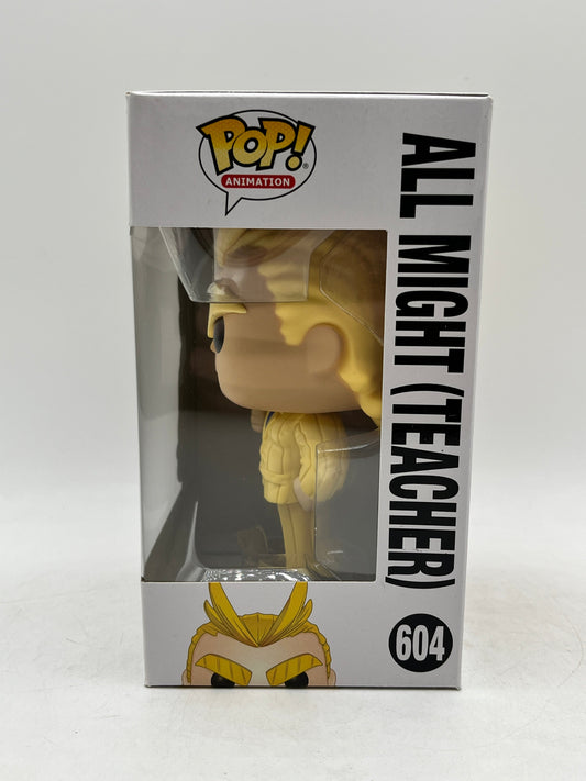 Funko POP! Animation My Hero Academia - All Might (Teacher) #604 - Vinyl Collectable FRENLY BRICKS - Open 7 Days
