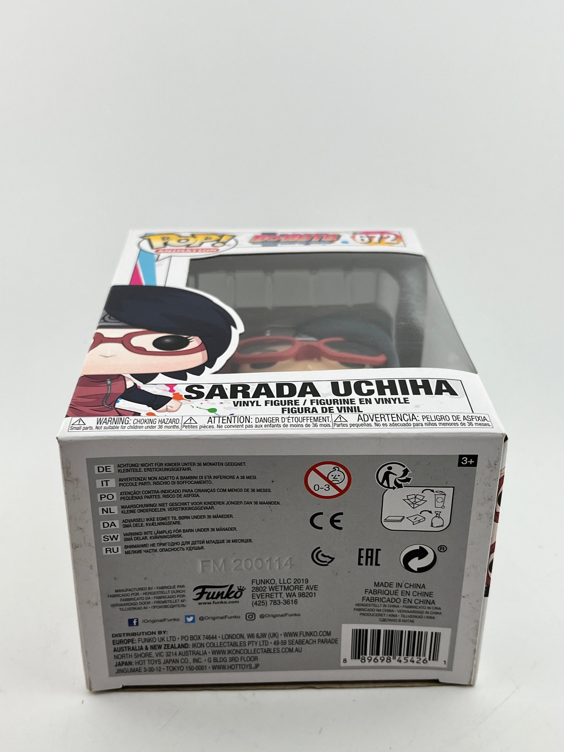 Funko POP! Animation Boruto - Sarada Uchina #672 - Vinyl Collectable FRENLY BRICKS - Open 7 Days