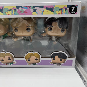Funko Pop Rocks BTS Dynamite 7 Pack Walmart Exclusive FRENLY BRICKS - Open 7 Days