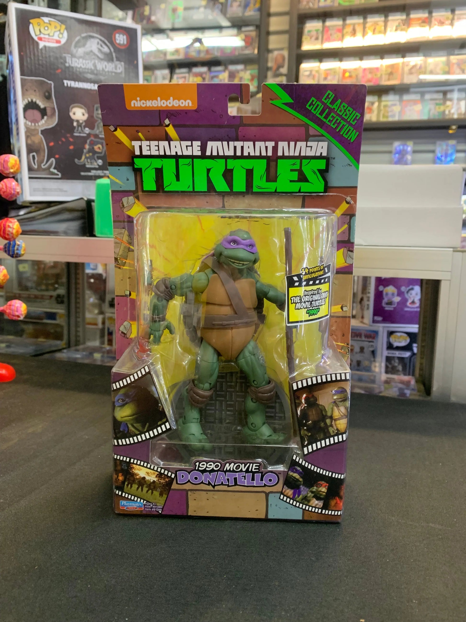 TMNT Teenage Mutant Ninja Turtles Classic Collection 1990 Movie Donatello NEW FRENLY BRICKS - Open 7 Days