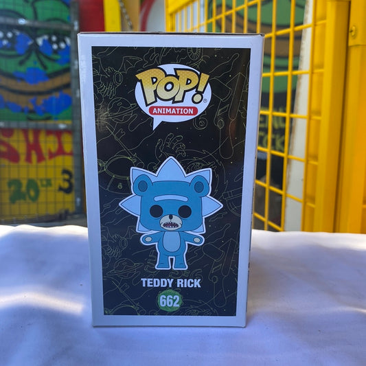 Funko POP! Teddy Rick #662 - FRENLY BRICKS - Open 7 Days