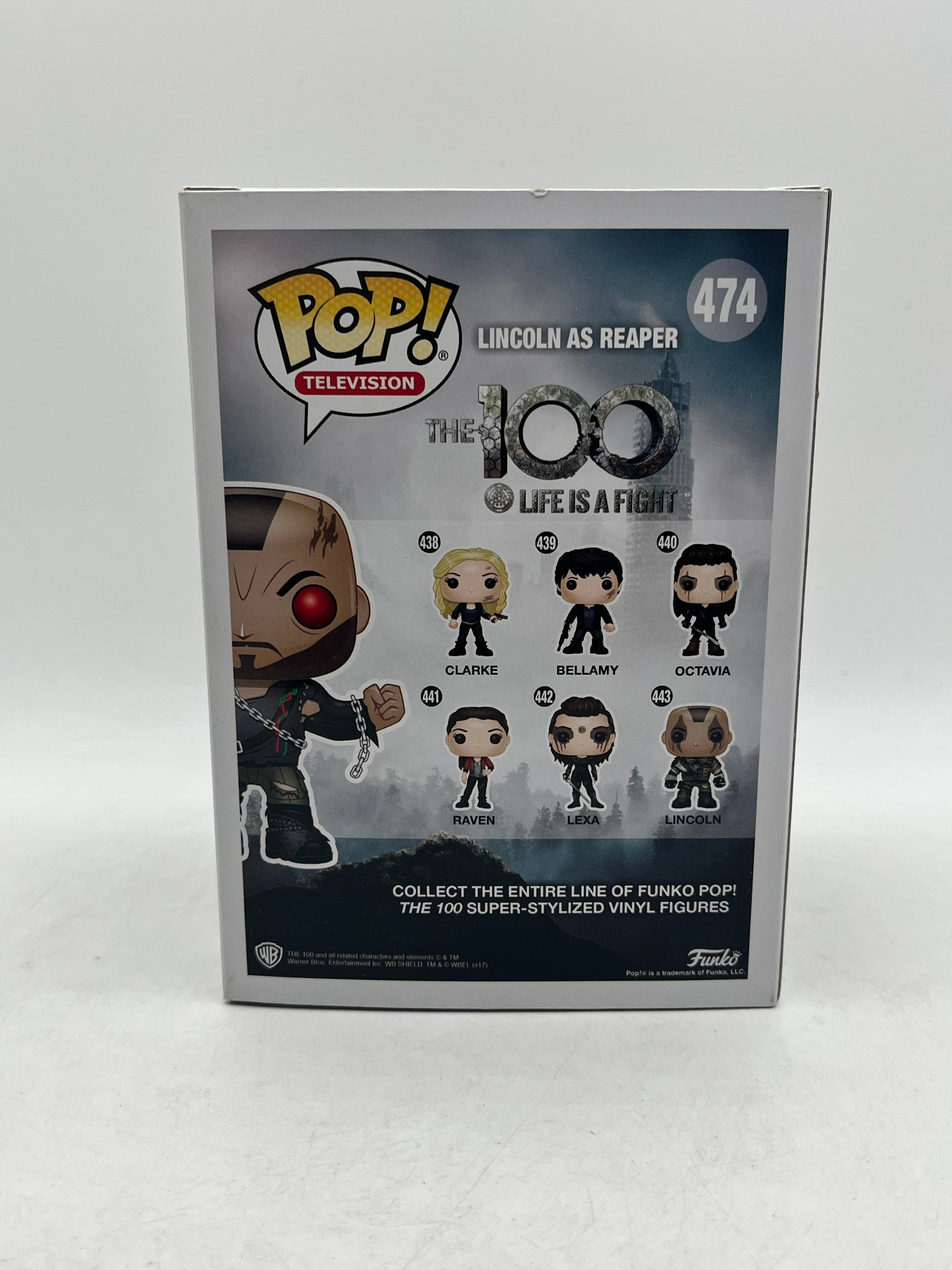 Funko POP! Television The 100 - Lincoln As Reaper #474 - Comic Con Exclusive 750 pcs FRENLY BRICKS - Open 7 Days