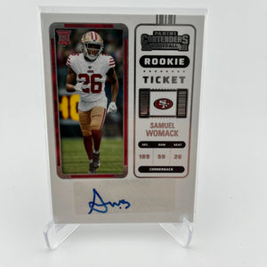 NFL Player Card Lot #6 Graded/Numbered/Autographed FRENLY BRICKS - Open 7 Days