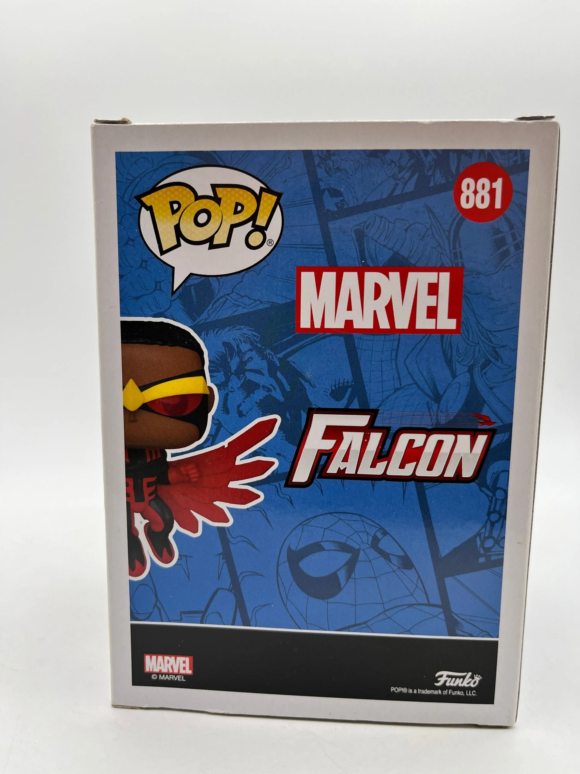 Funko POP! Marvel Falcon #881 - Summer Convention Limited Edition FRENLY BRICKS - Open 7 Days