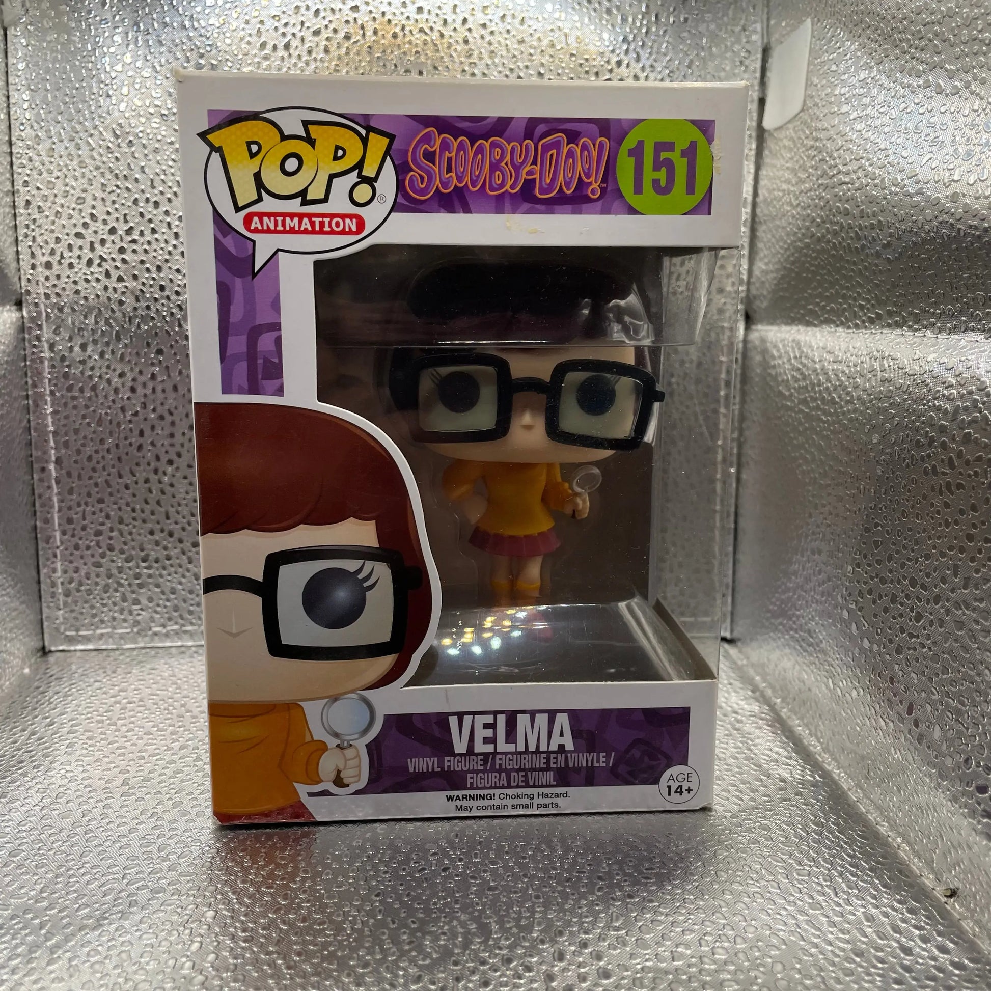 Funko POP! Animation Scooby-Doo Velma Dinkley #151 Vinyl Figure Flawed Box CHECK FRENLY BRICKS - Open 7 Days