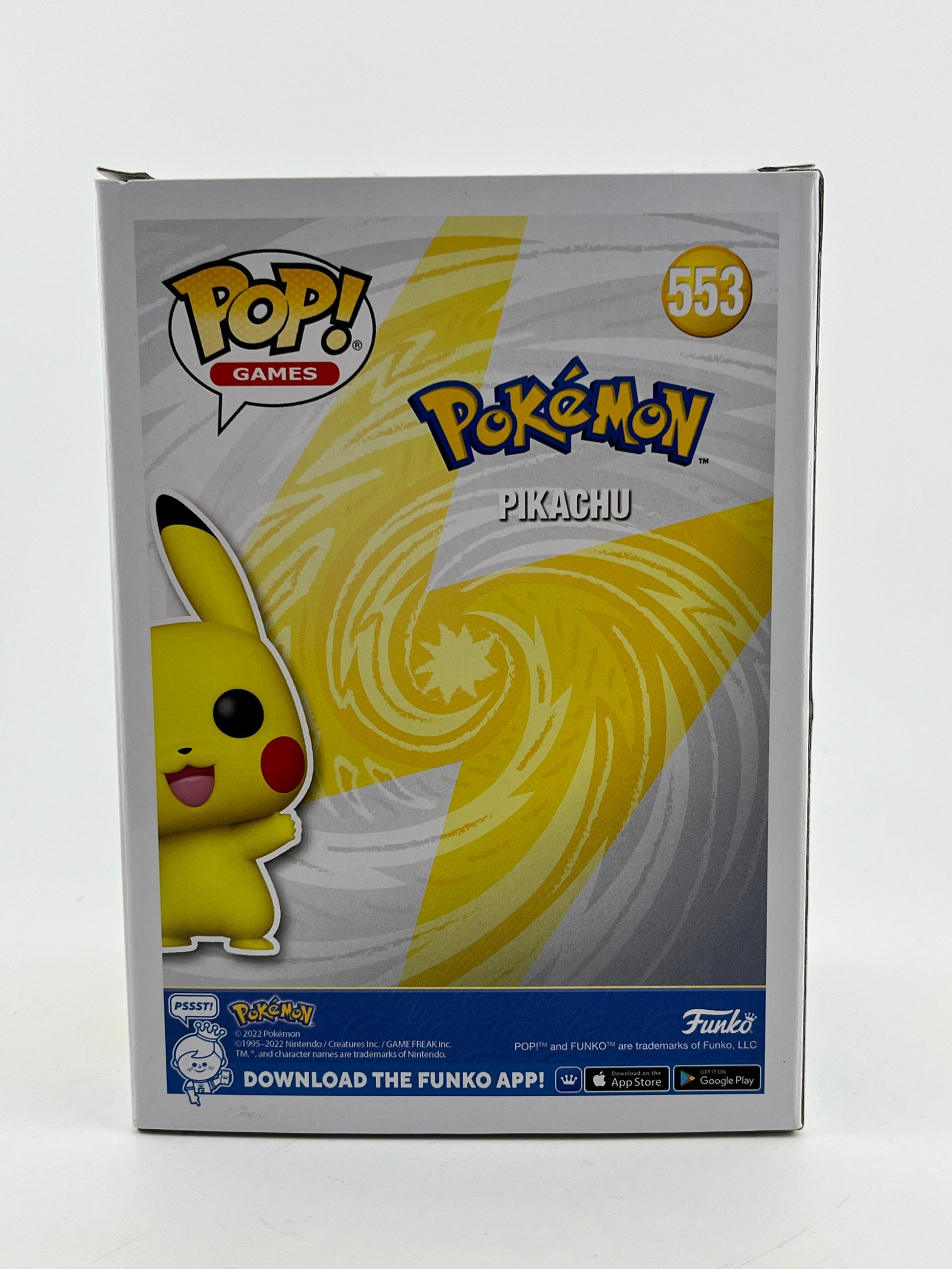 Funko POP! Games Pokémon - Pickachu #553 - Flocked Special Edition *Damaged Box See Photo* FRENLY BRICKS - Open 7 Days