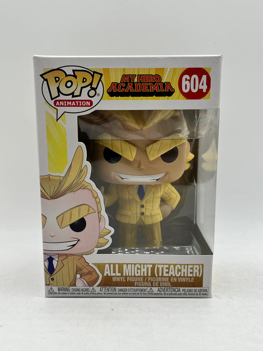 Funko POP! Animation My Hero Academia - All Might (Teacher) #604 - Vinyl Collectable FRENLY BRICKS - Open 7 Days