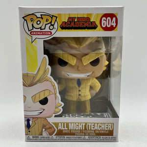 Funko POP! Animation My Hero Academia - All Might (Teacher) #604 - Vinyl Collectable FRENLY BRICKS - Open 7 Days