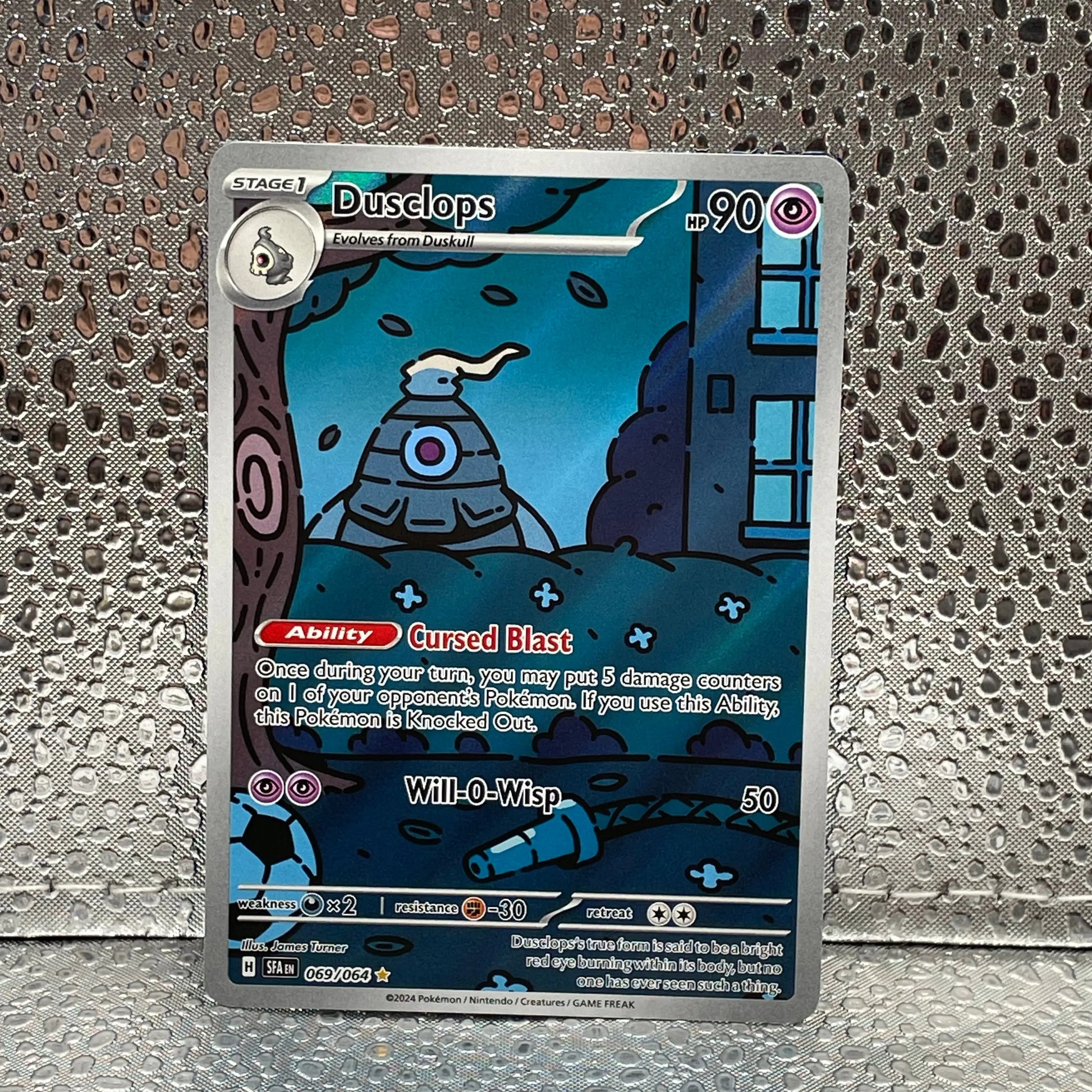 Dusclops 069/064 Full Art Secret Rare Holo Pokemon TCG English FRENLY BRICKS - Open 7 Days