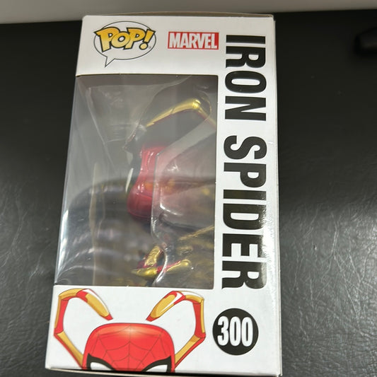 Funko Pop Iron Spider #300 Marvel Avengers Infinity War Vinyl FRENLY BRICKS - Open 7 Days