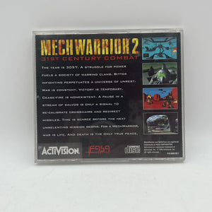 “Mechwarrior 2 31st Century Combat” Activision 1995 PC Vintage +combinedshipping FRENLY BRICKS - Open 7 Days