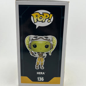 Funko POP! Star Wars Rebels - Hera #136 - Vinyl Collectable FRENLY BRICKS - Open 7 Days