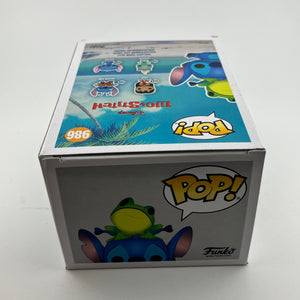 Funko POP! Disney Lilo & Stitch - Stitch With Frog #986 - Special Edition FRENLY BRICKS - Open 7 Days
