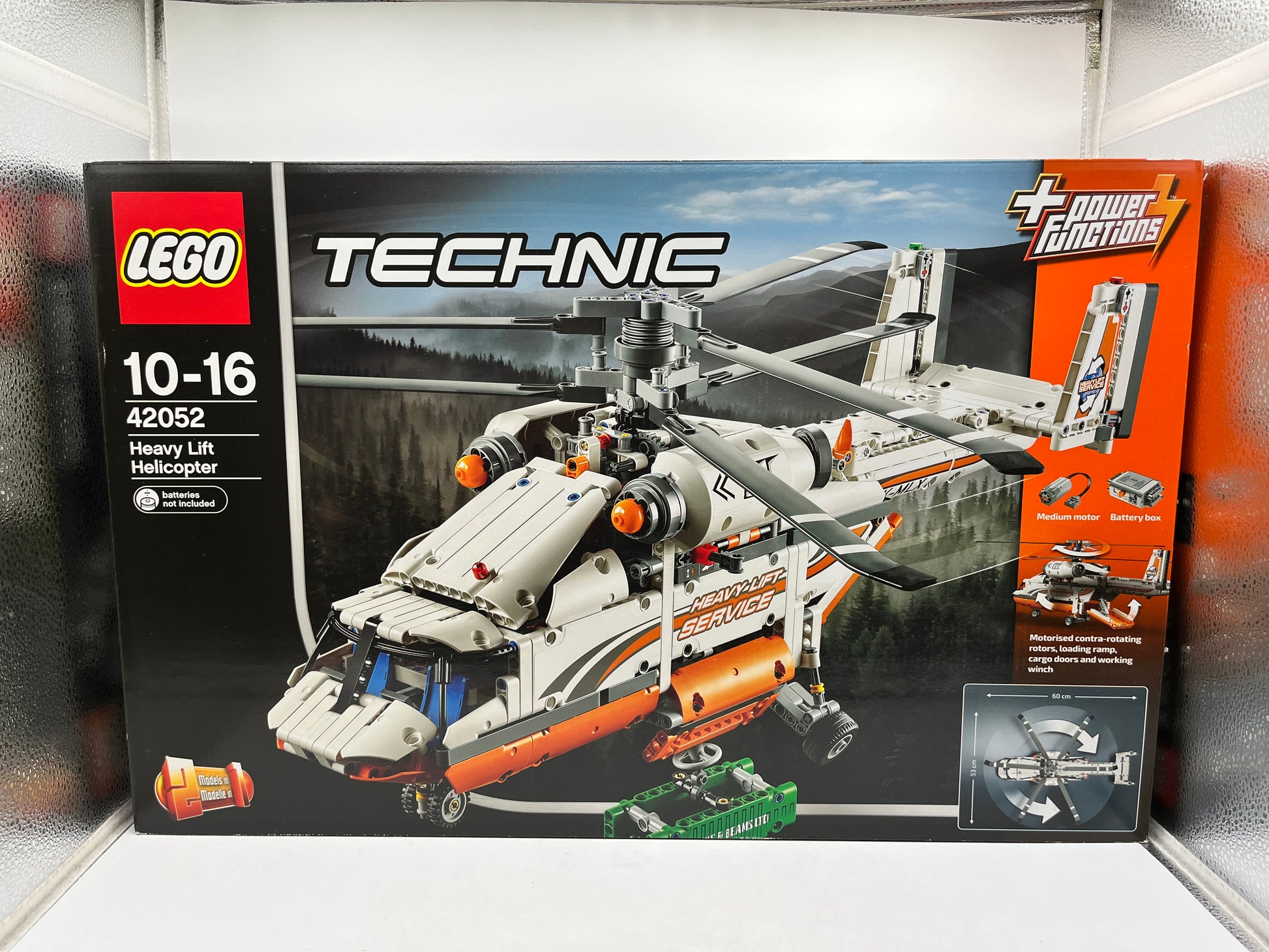 Lego Technic 2in1 Heavy Lift Helicopter 2016 - 42052 - Sealed