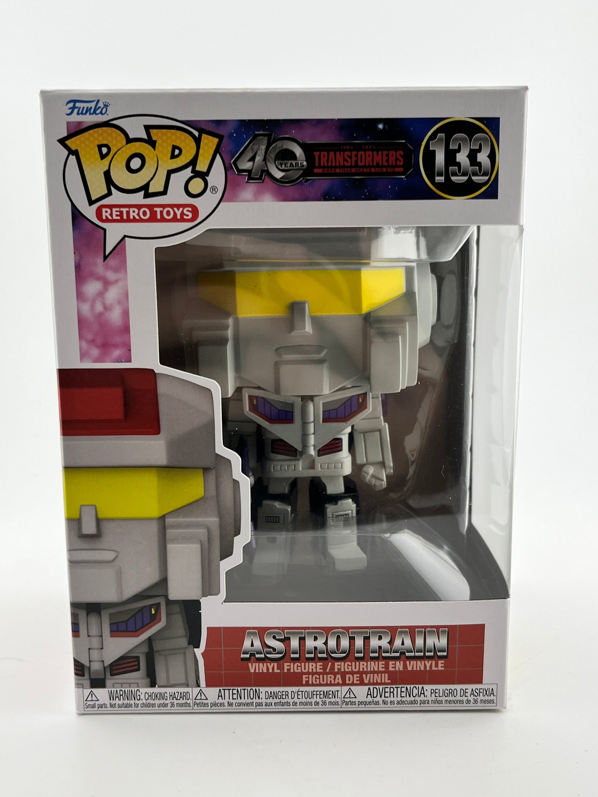 Funko POP! Retro Toys Transformers 40th Anniversary - Astrotrain #133 - Vinyl Collectable FRENLY BRICKS - Open 7 Days