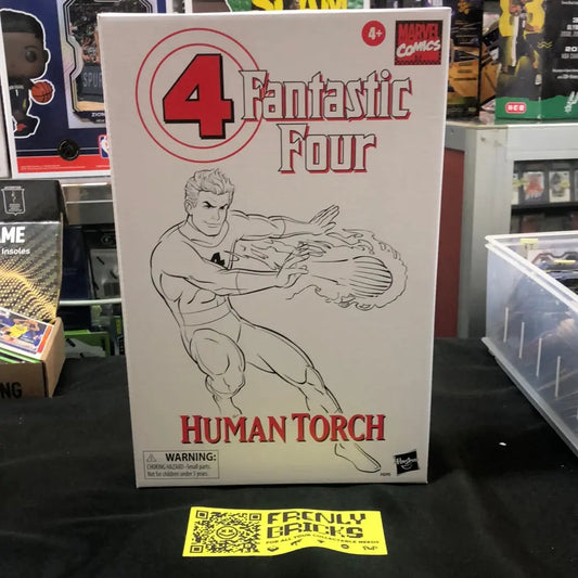 Marvel Legends Fantastic Four Retro Wave - Human Torch Action Figure FRENLY BRICKS - Open 7 Days
