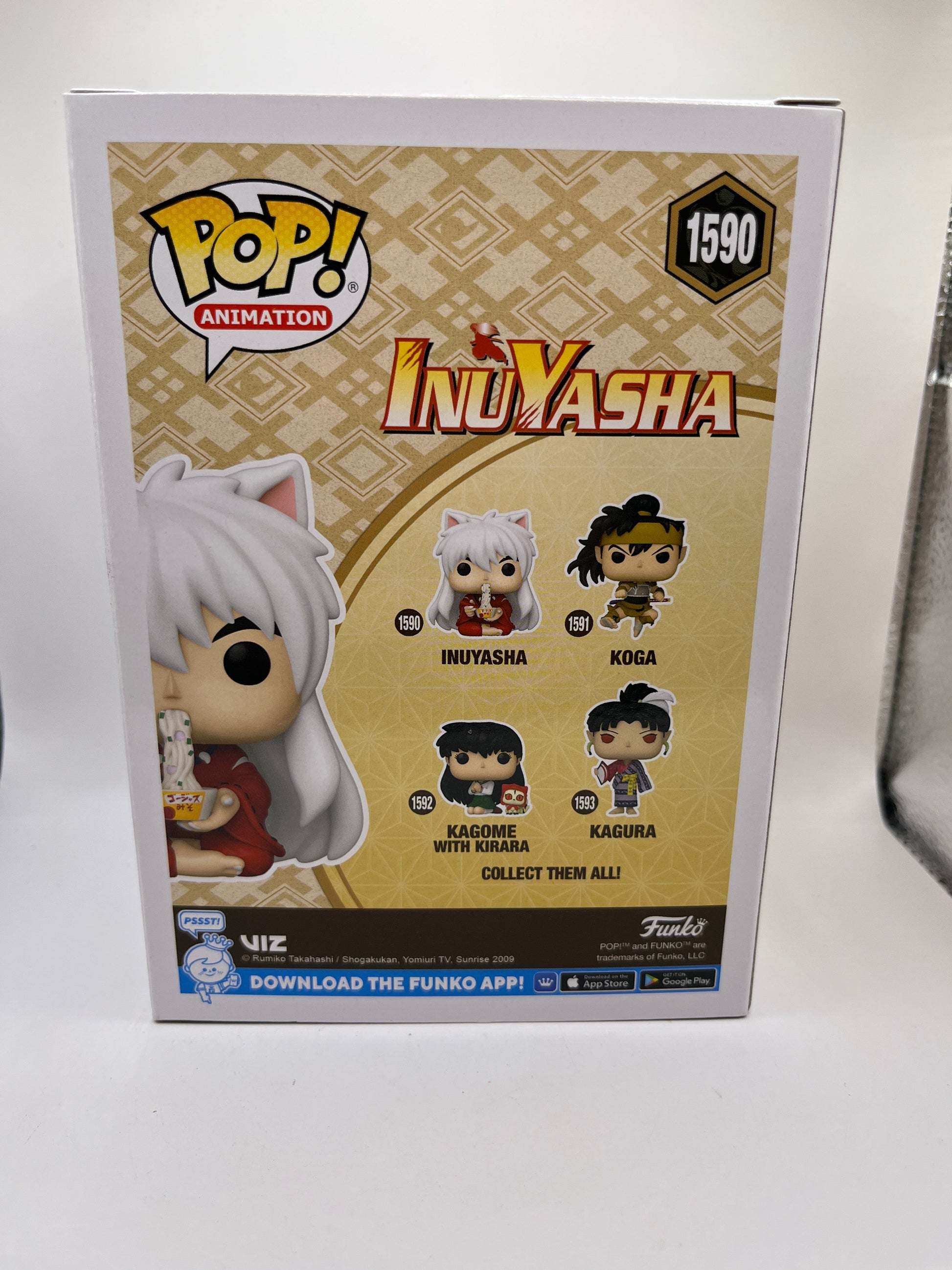 Funko Pop! Animation Inuyasha - Inuyasha with Noodles #1590 +combinedshipping FRENLY BRICKS - Open 7 Days