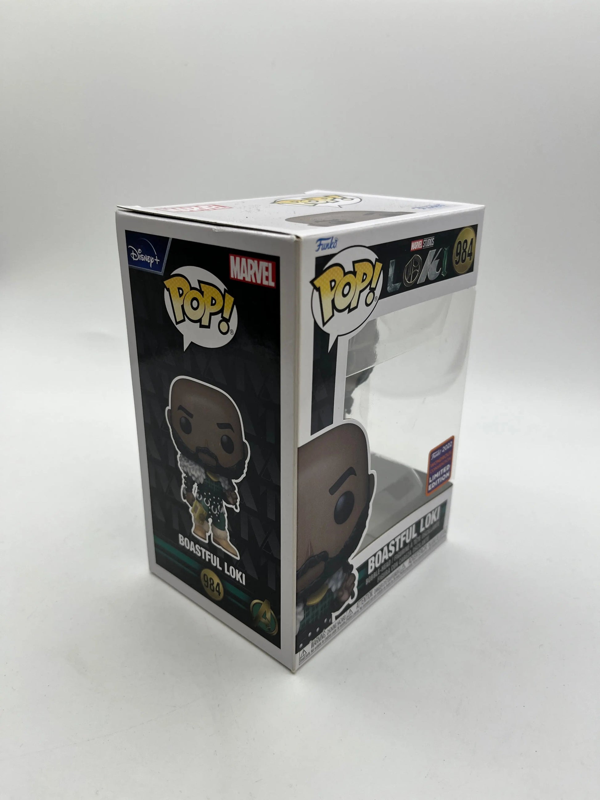 Funko POP! Marvel Studios Loki Boastful Loki #984 Limited Edition - Vinyl Collectable FRENLY BRICKS - Open 7 Days