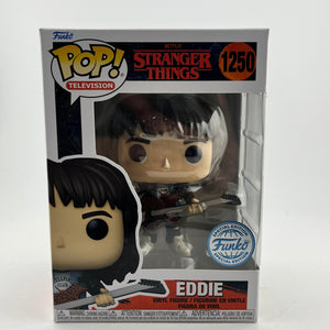 Funko POP! Television Stranger Things - Eddie #1250 - Special Edition FRENLY BRICKS - Open 7 Days