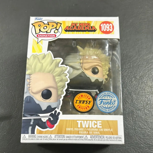 Pop Vinyl My Hero Academia 1093 Twice Chase FRENLY BRICKS - Open 7 Days