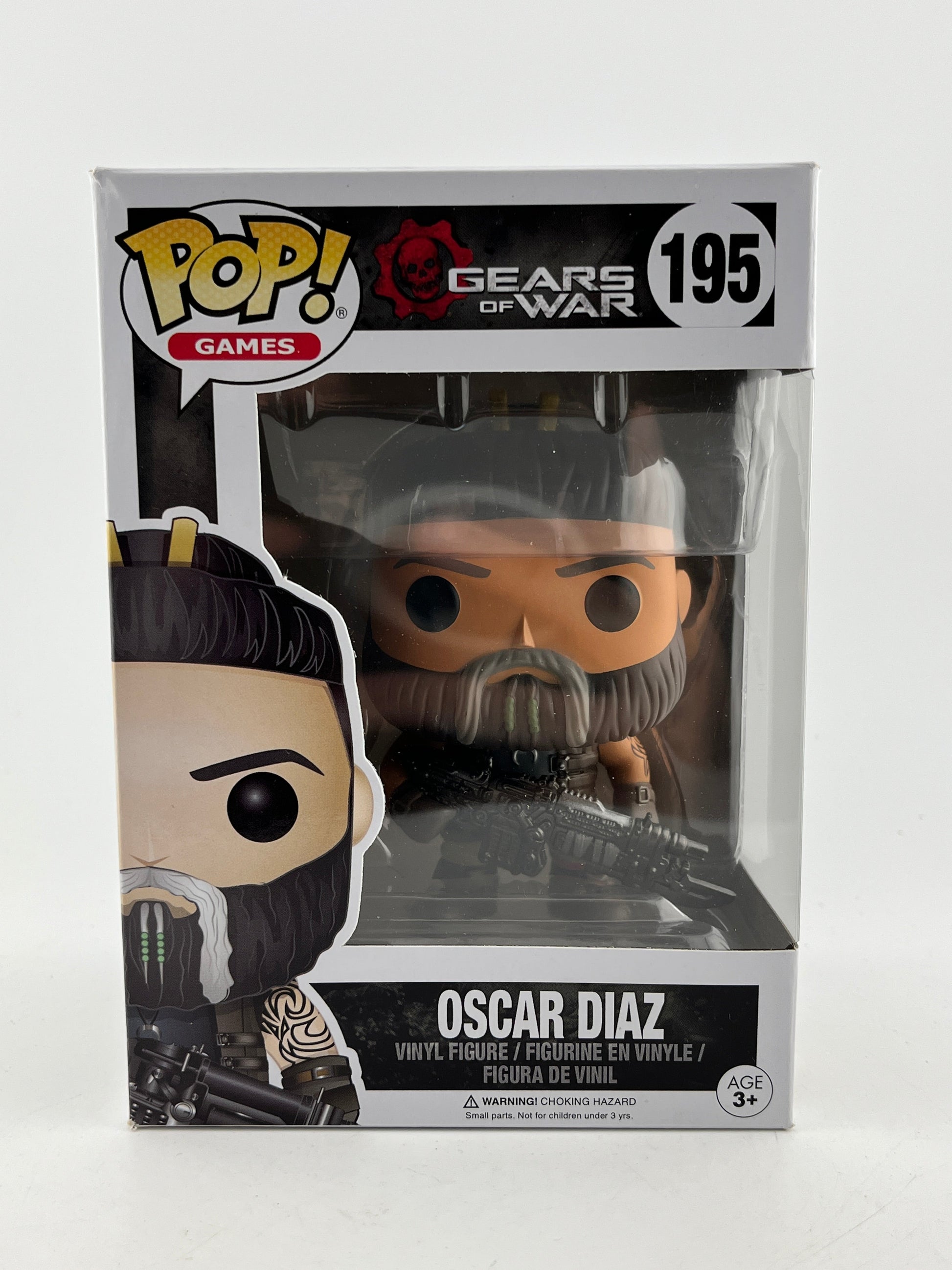 Funko POP! Games Gears Or War - Oscar Diaz #195 - Vinyl Collectable FRENLY BRICKS - Open 7 Days