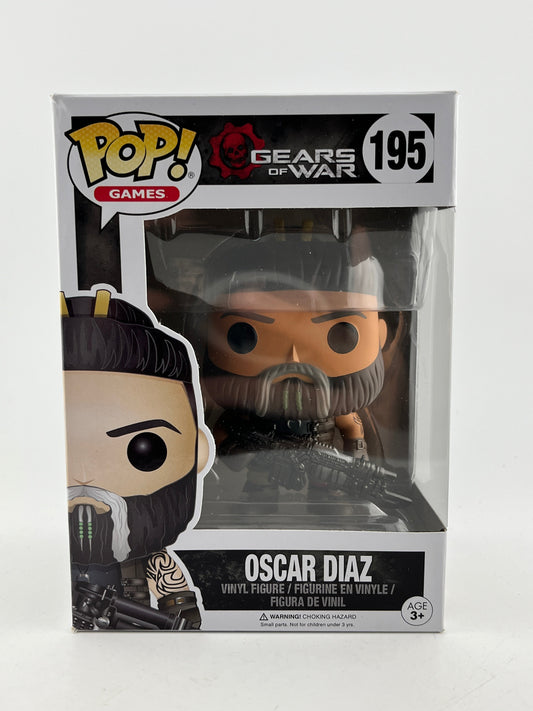 Funko POP! Games Gears Or War - Oscar Diaz #195 - Vinyl Collectable FRENLY BRICKS - Open 7 Days