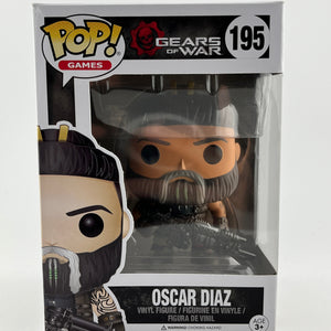 Funko POP! Games Gears Or War - Oscar Diaz #195 - Vinyl Collectable FRENLY BRICKS - Open 7 Days