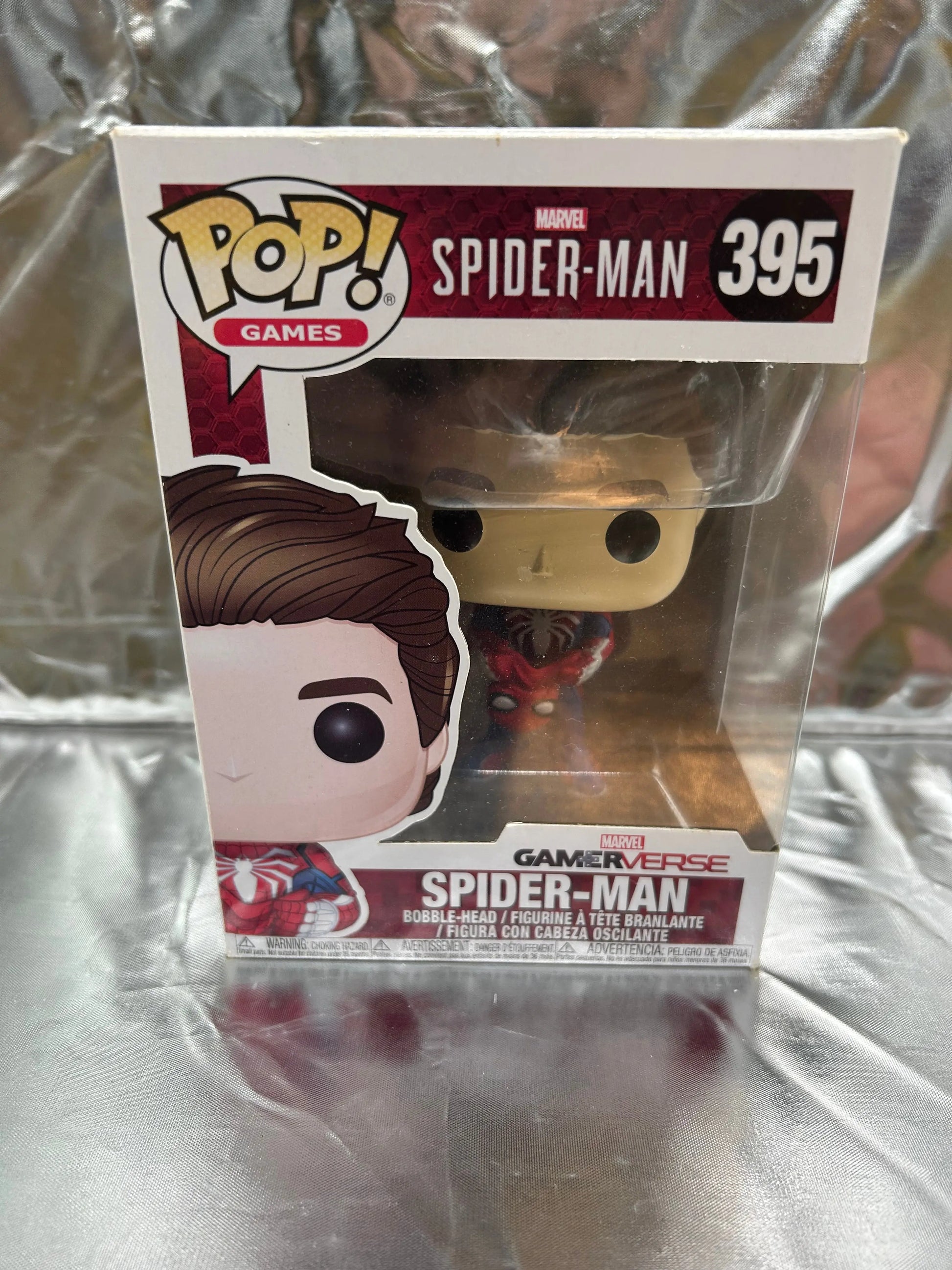 Funko Pop Vinyl #395 Spider-Man FRENLY BRICKS - Open 7 Days