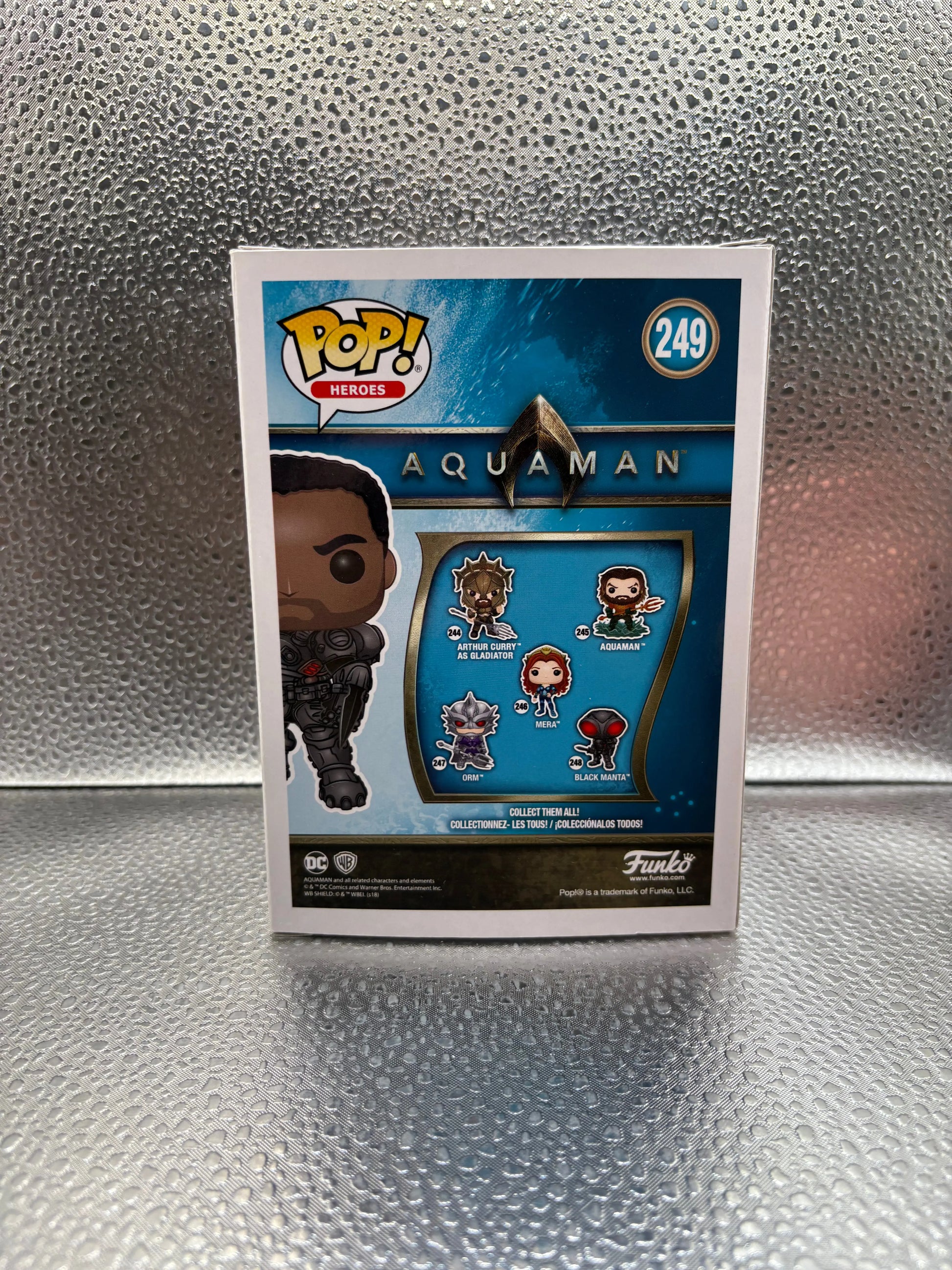 Funko Pop Vinyl #249 Heroes Black Manta FRENLY BRICKS - Open 7 Days