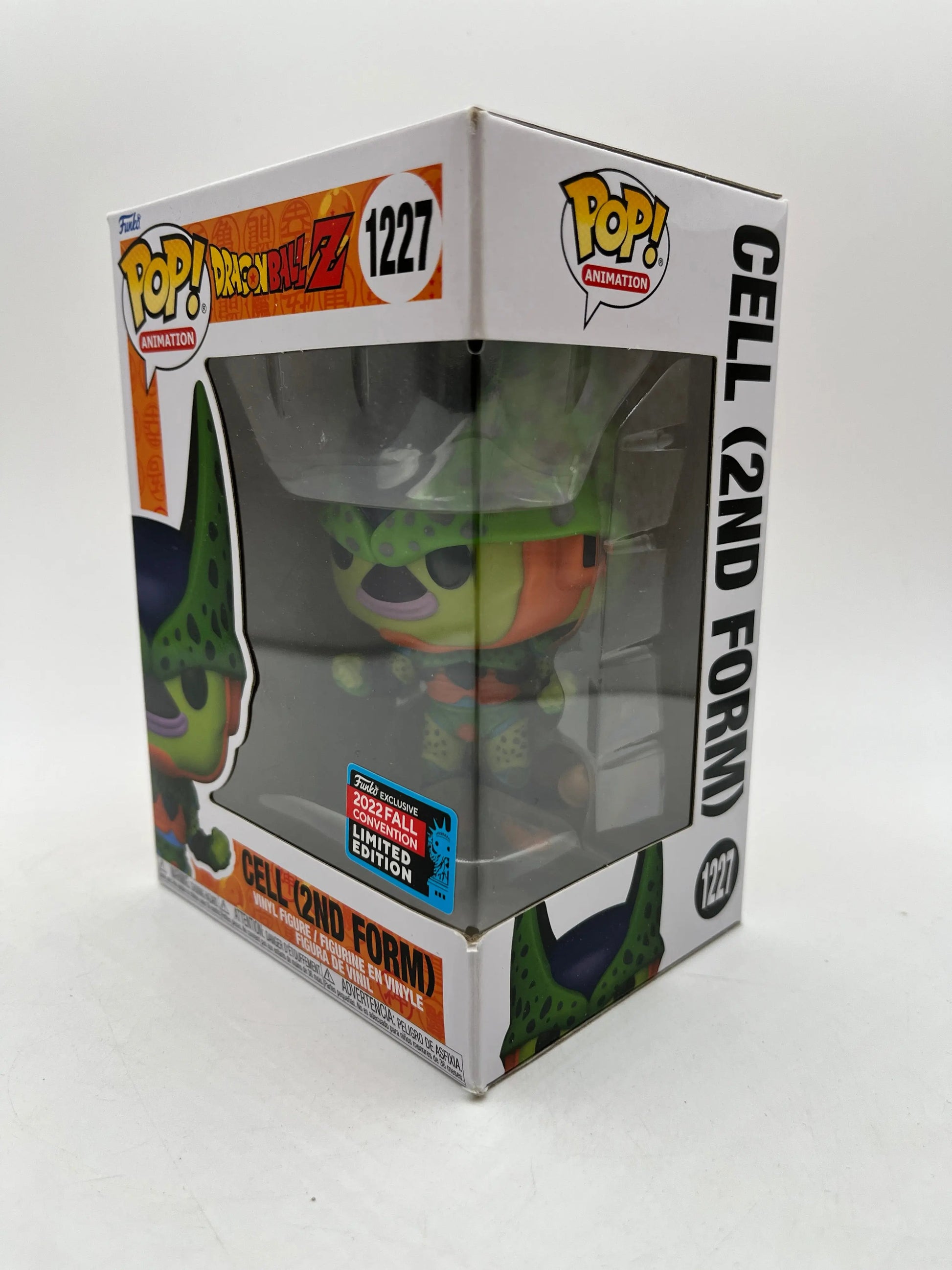 Funko POP! DragonBall Z Cell (2nd Form) #1227 - Funko Fall Limited Edition FRENLY BRICKS - Open 7 Days