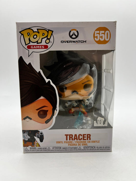 Funko POP! Games Overwatch Tracer #550 - Vinyl Collectable FRENLY BRICKS - Open 7 Days