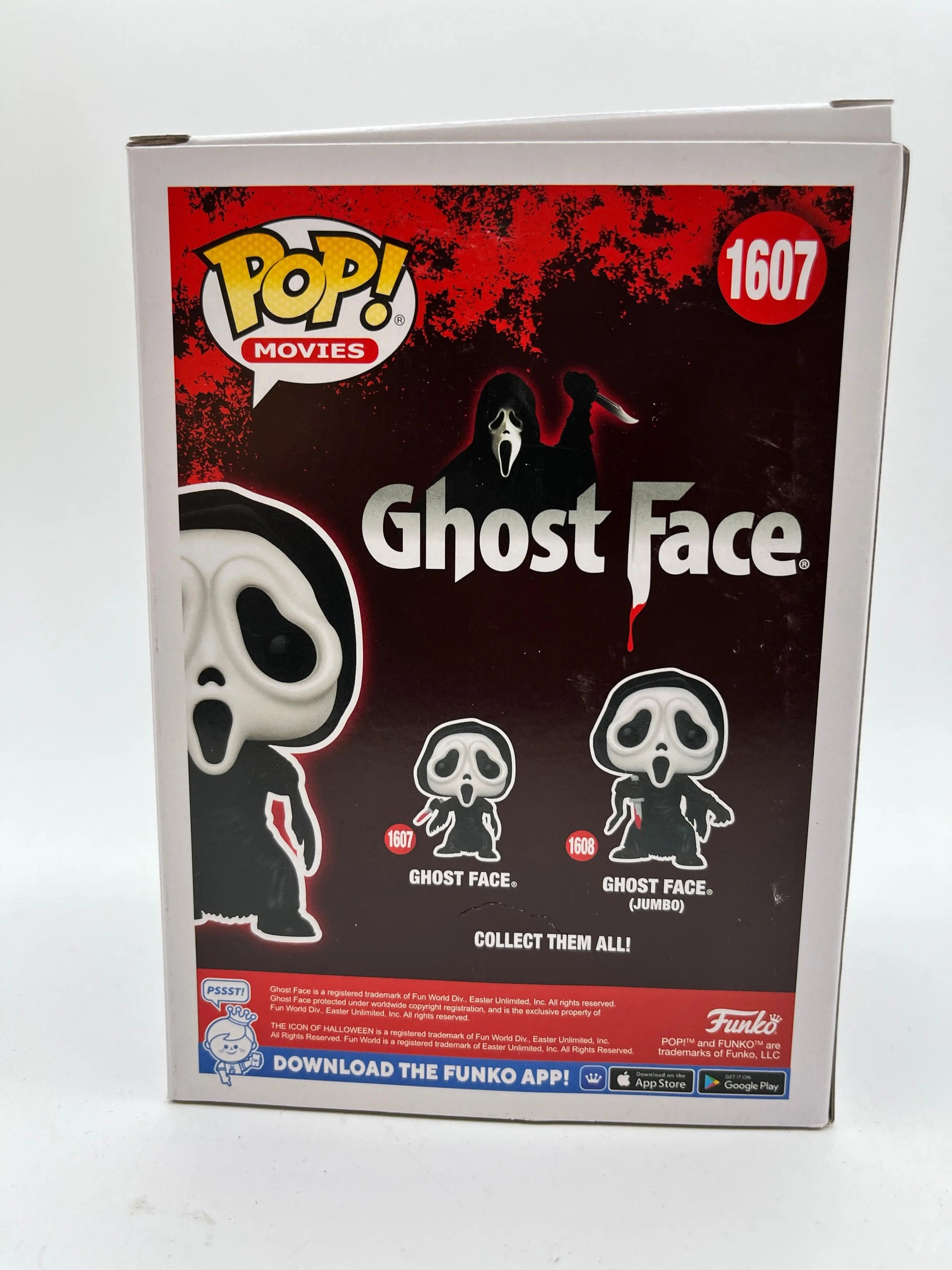Funko POP! Movies Ghost Face - Ghost Face #1607 Special Edition FRENLY BRICKS - Open 7 Days