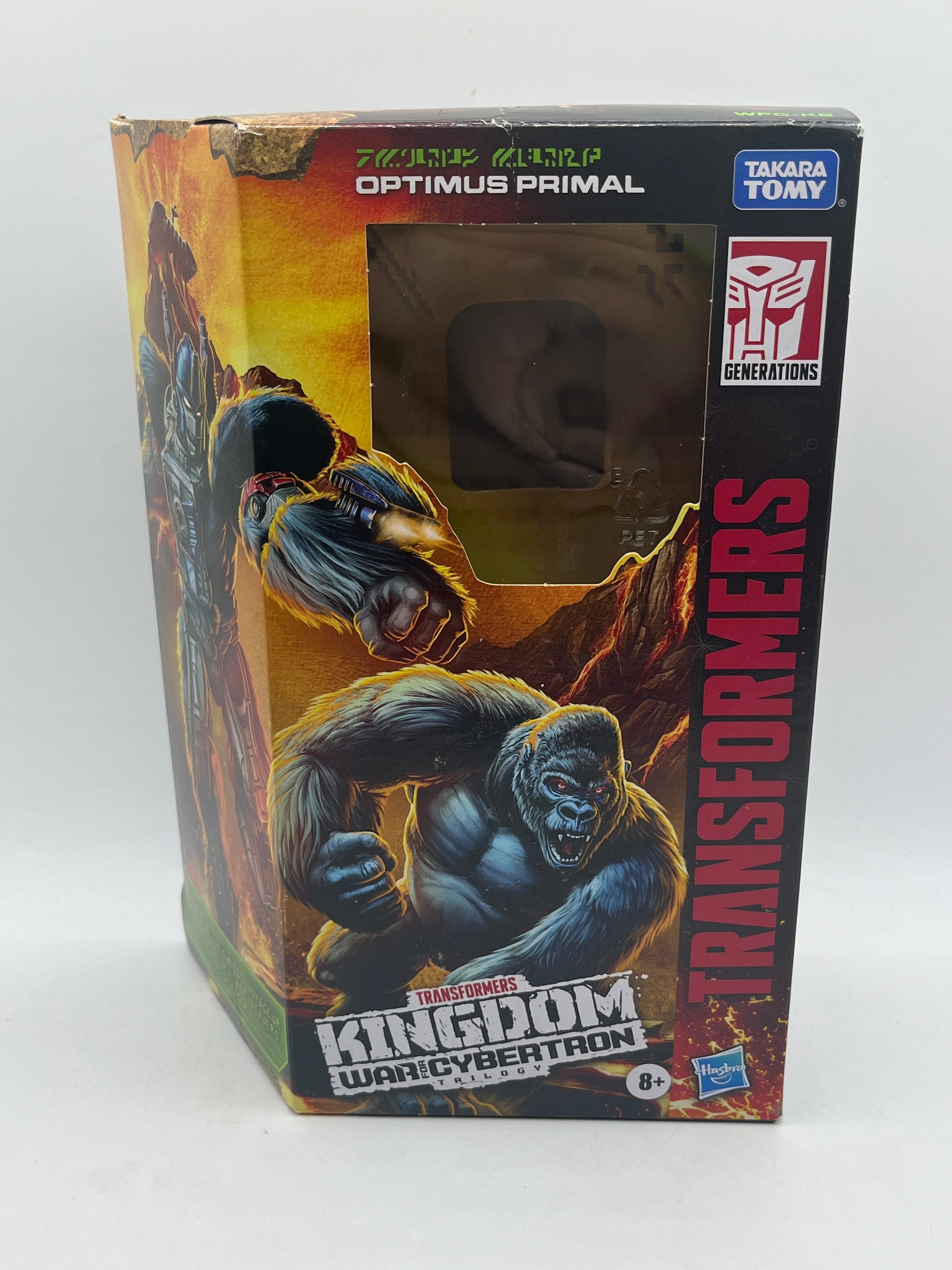 Transformers WFC Kingdom 7" Figure Voyager Optimus Primal WFC-K8 FRENLY BRICKS - Open 7 Days