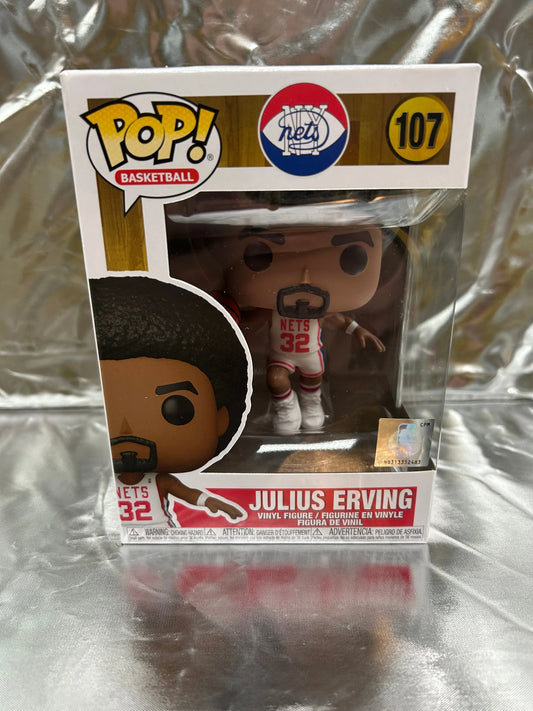 Funko Pop Vinyl #107 Julius Erving FRENLY BRICKS - Open 7 Days