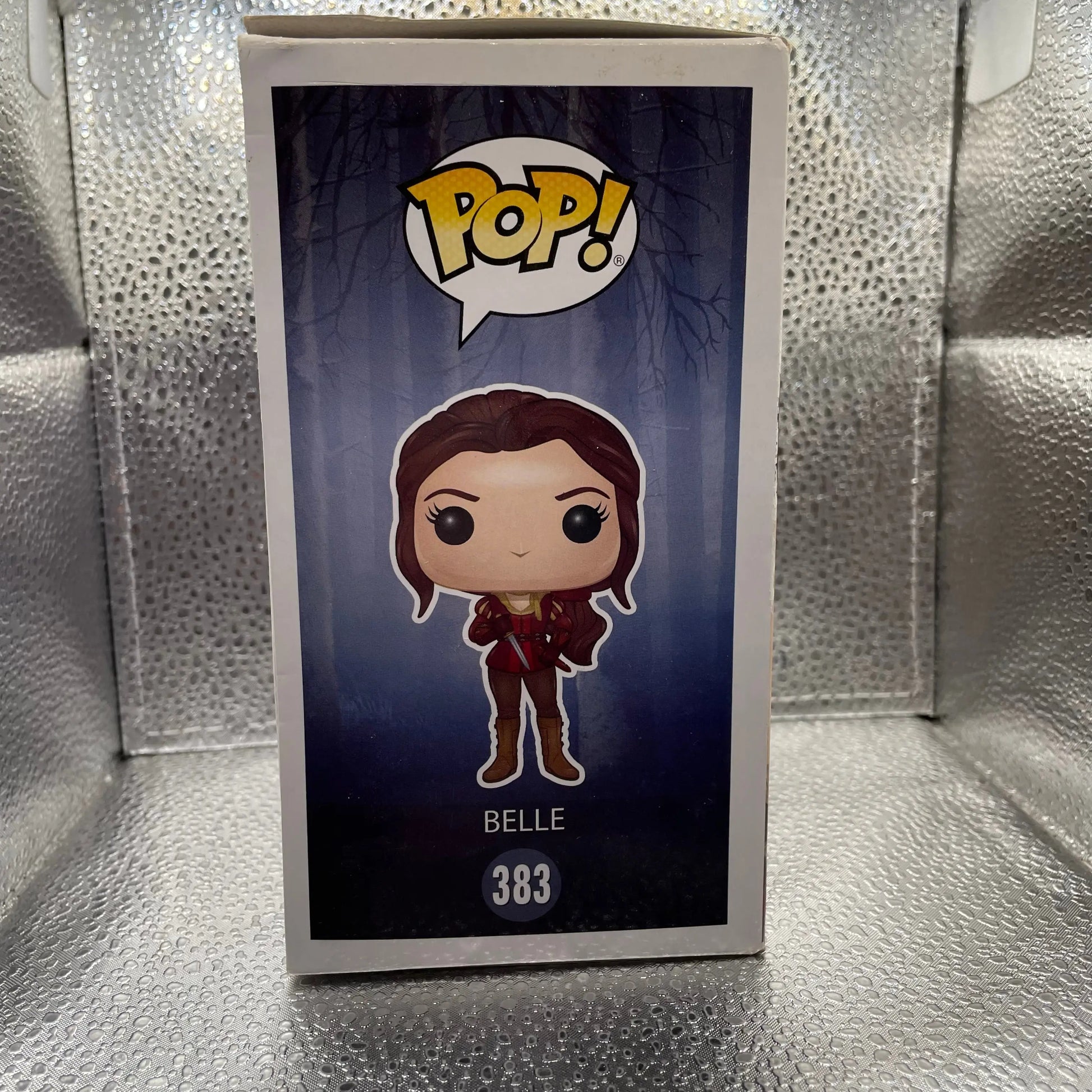 FUNKO POP Movies Once Upon A Time 383 Belle DAMAGED & SIGNED (NO COA) FRENLY BRICKS - Open 7 Days