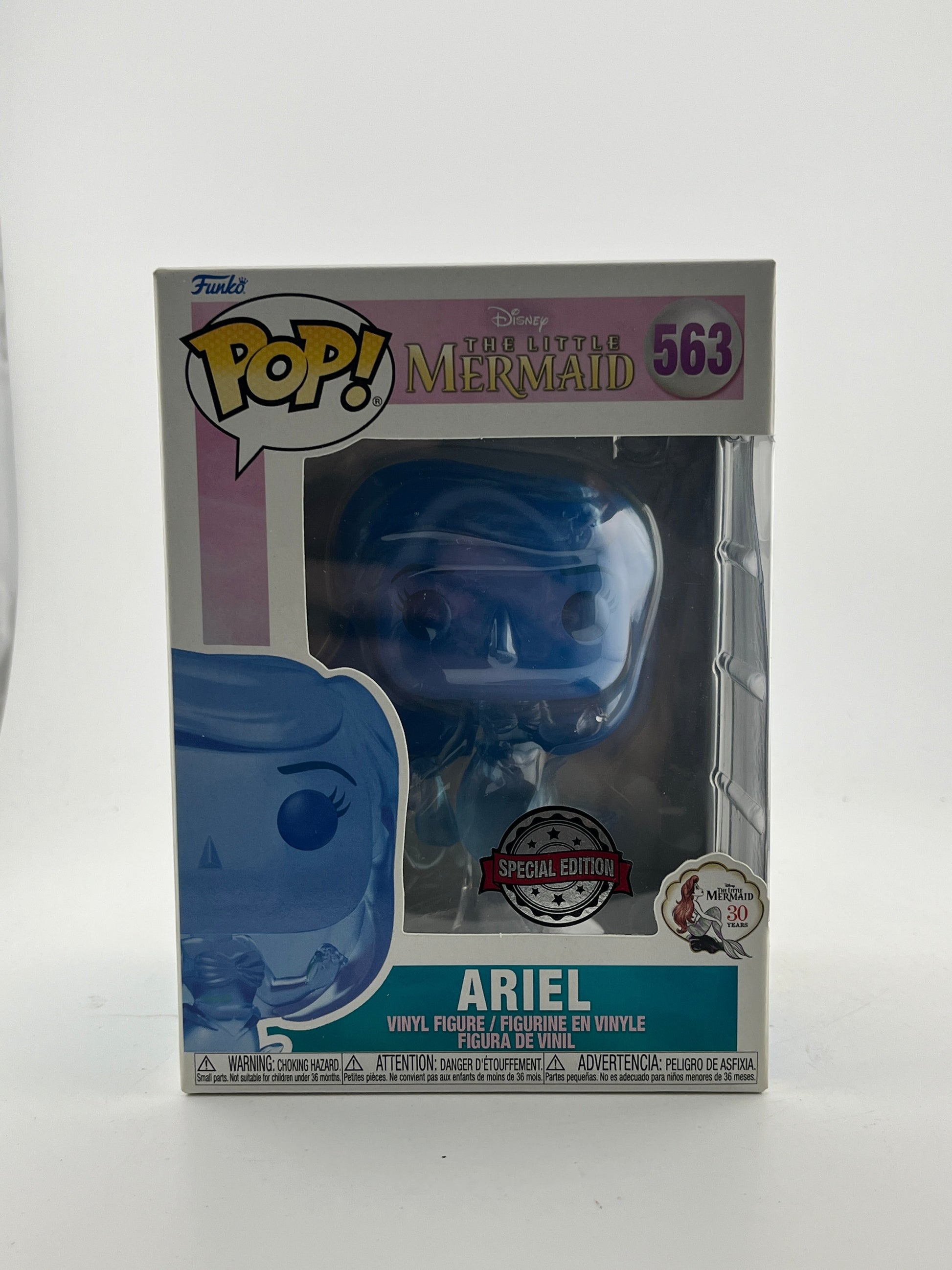 Funko POP! Disney The Little Mermaid - Ariel #563 - 30th Anniversary Special Edition FRENLY BRICKS - Open 7 Days