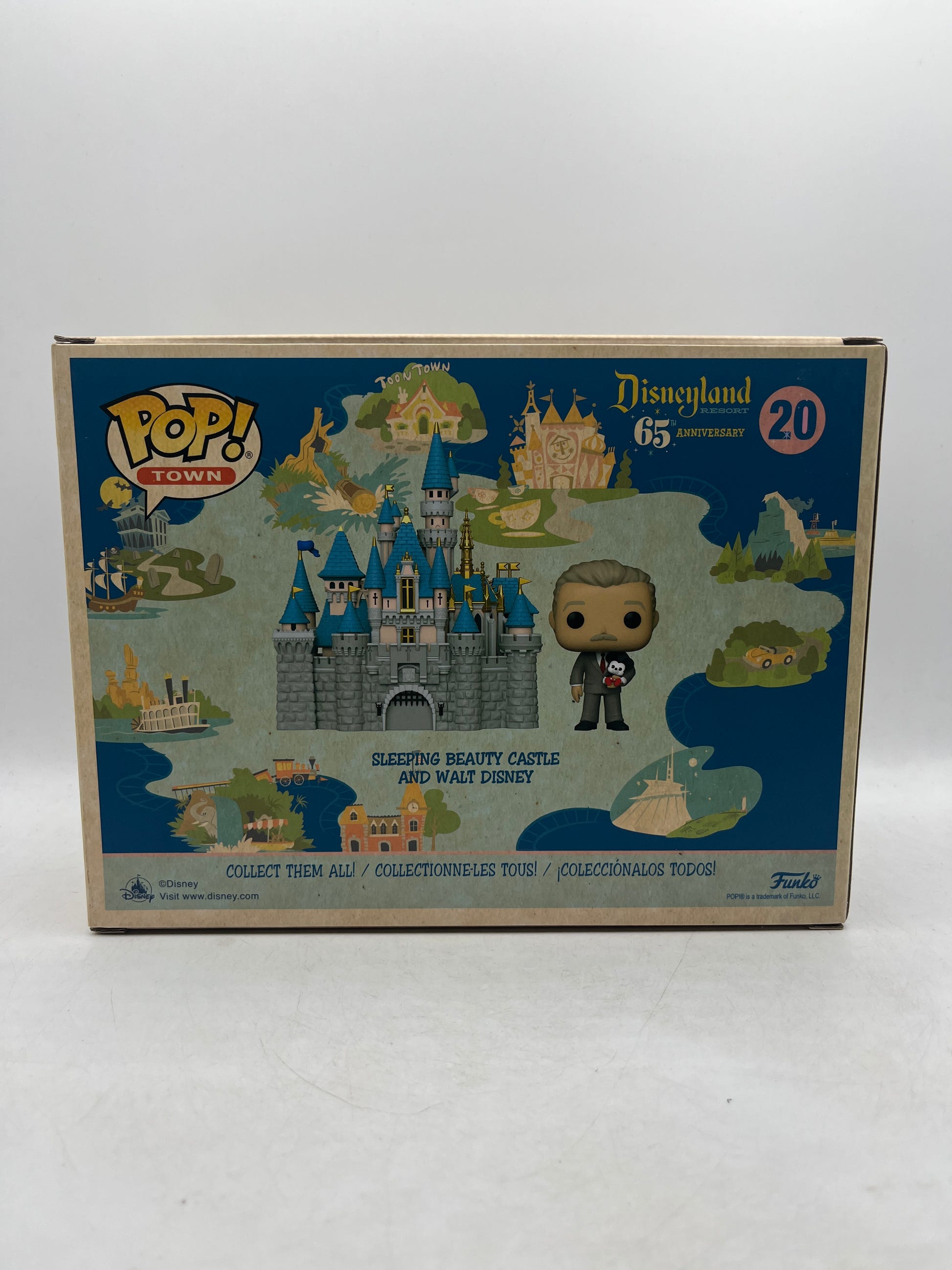 Funko POP! Town: Disneyland 65th - Sleeping Beauty Castle and Walt Disney #20 image 3