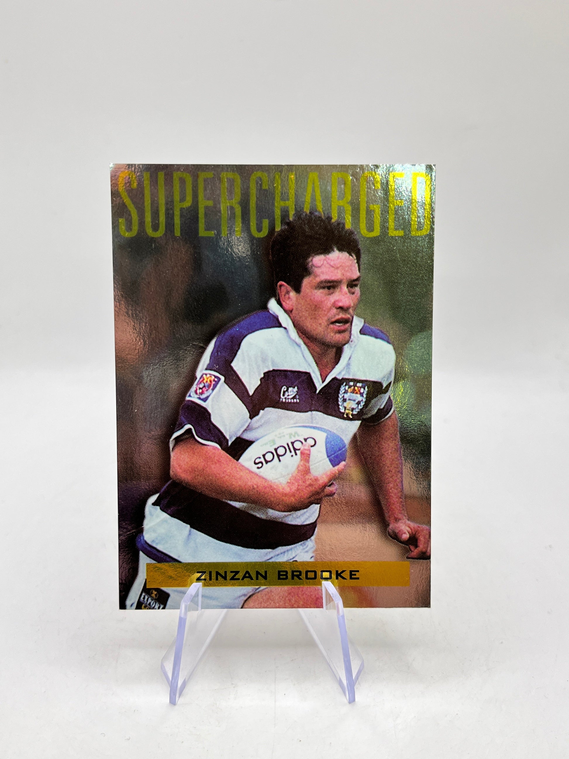 Zinzan Brooke - Supercharged - NZ Rugby Union - Card Crazy Authentics FRENLY BRICKS - Open 7 Days