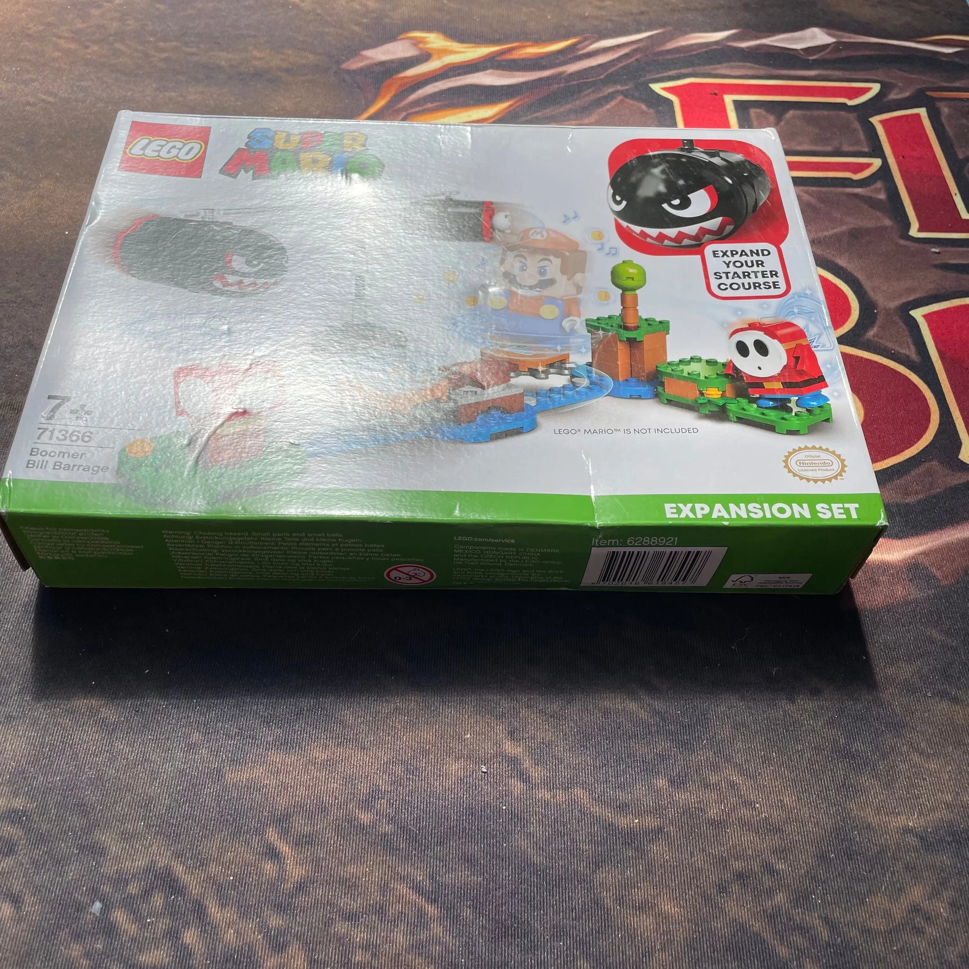 LEGO Super Mario: Boomer Bill Barrage Expansion Set (71366) Sealed Brand New FRENLY BRICKS - Open 7 Days