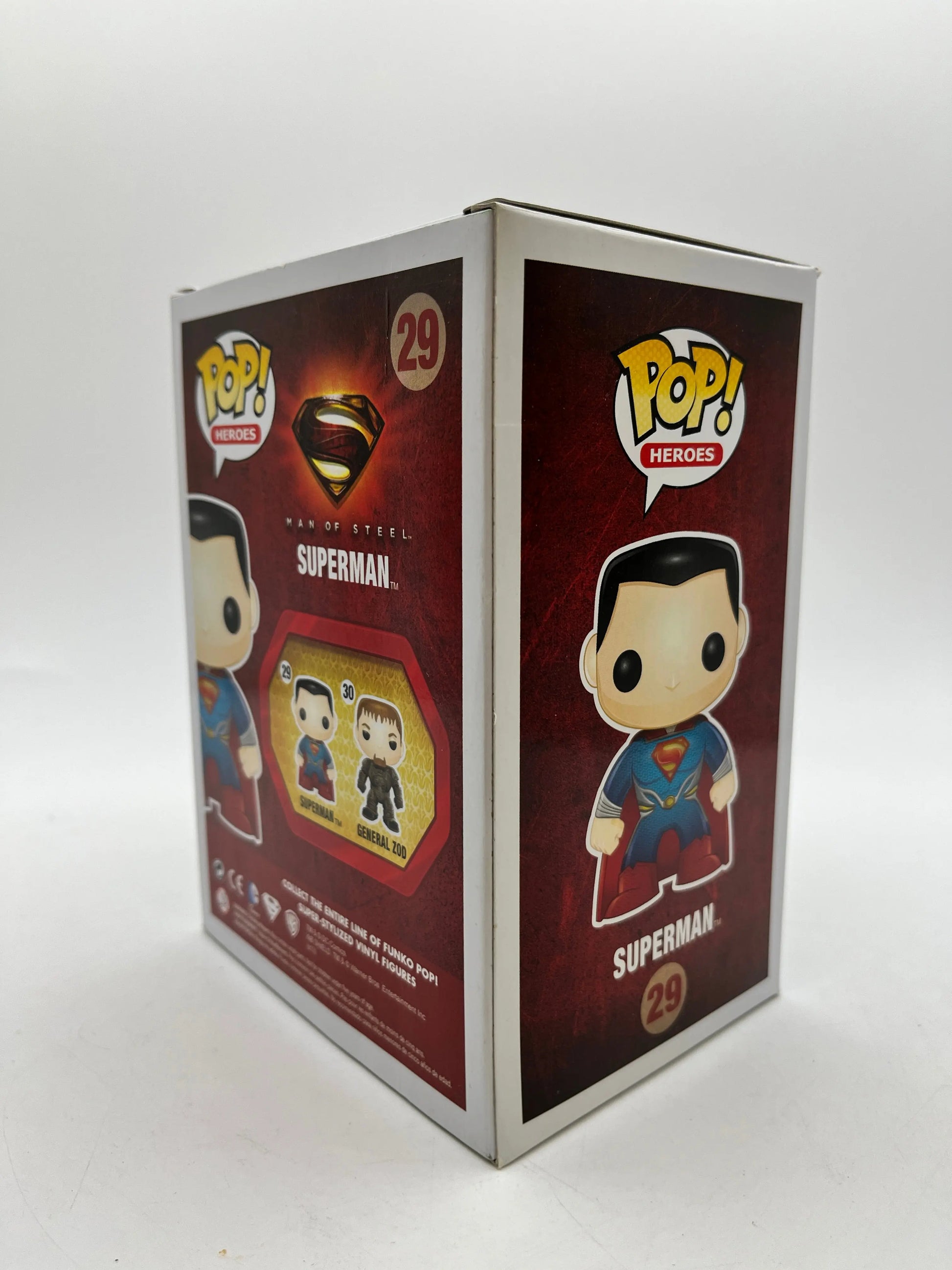 Funko POP! Heroes DC Man Of Steel Superman #29 - Vinyl Collectable FRENLY BRICKS - Open 7 Days