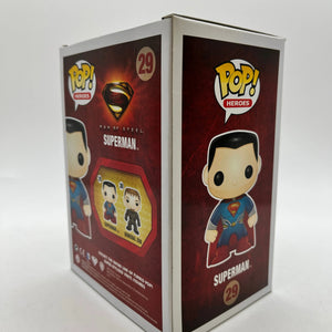 Funko POP! Heroes DC Man Of Steel Superman #29 - Vinyl Collectable FRENLY BRICKS - Open 7 Days